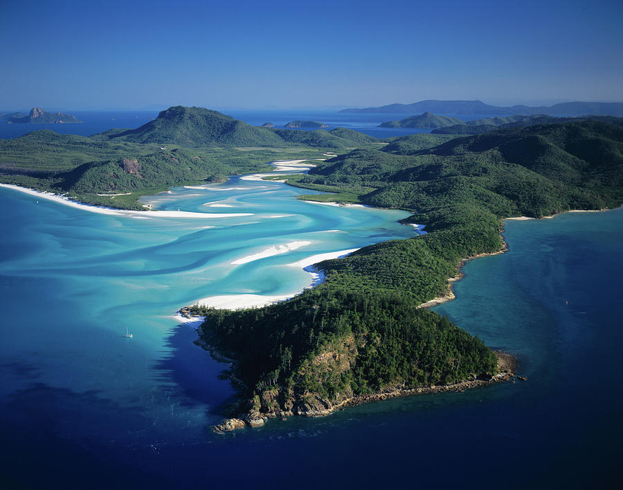 Aerial View Of Tongue Point, Hill Inlet Photograph by Richard Ianson