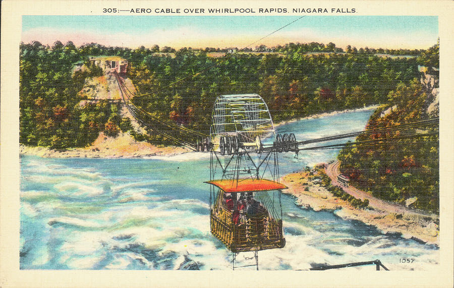 Aero Cable Over Whirlpool Rapids Photograph by Archive Photos