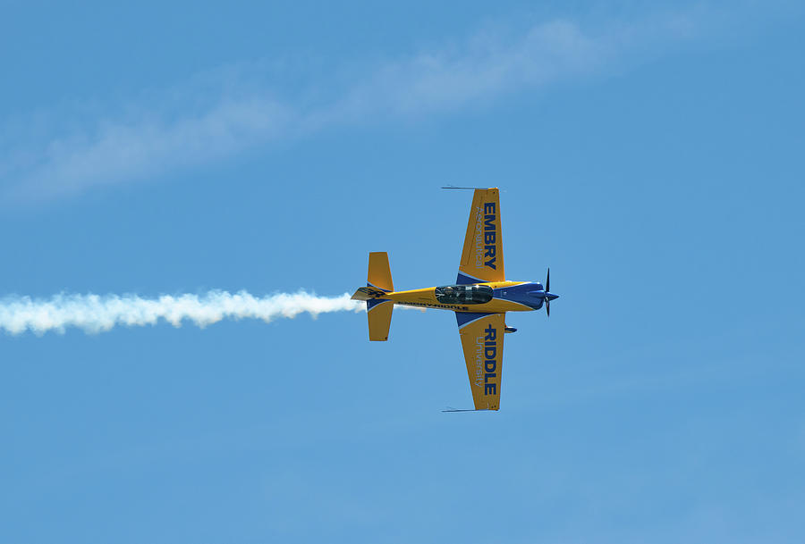 Aerobatic Monoplane Photograph by Rose Guinther