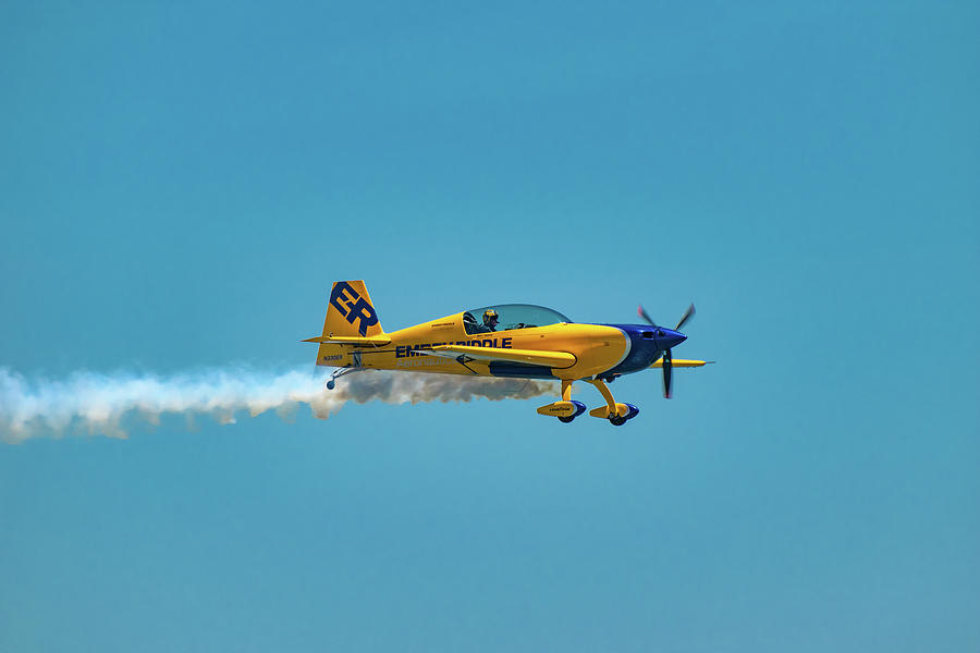 Aerobatic Pilot Photograph by Rose Guinther