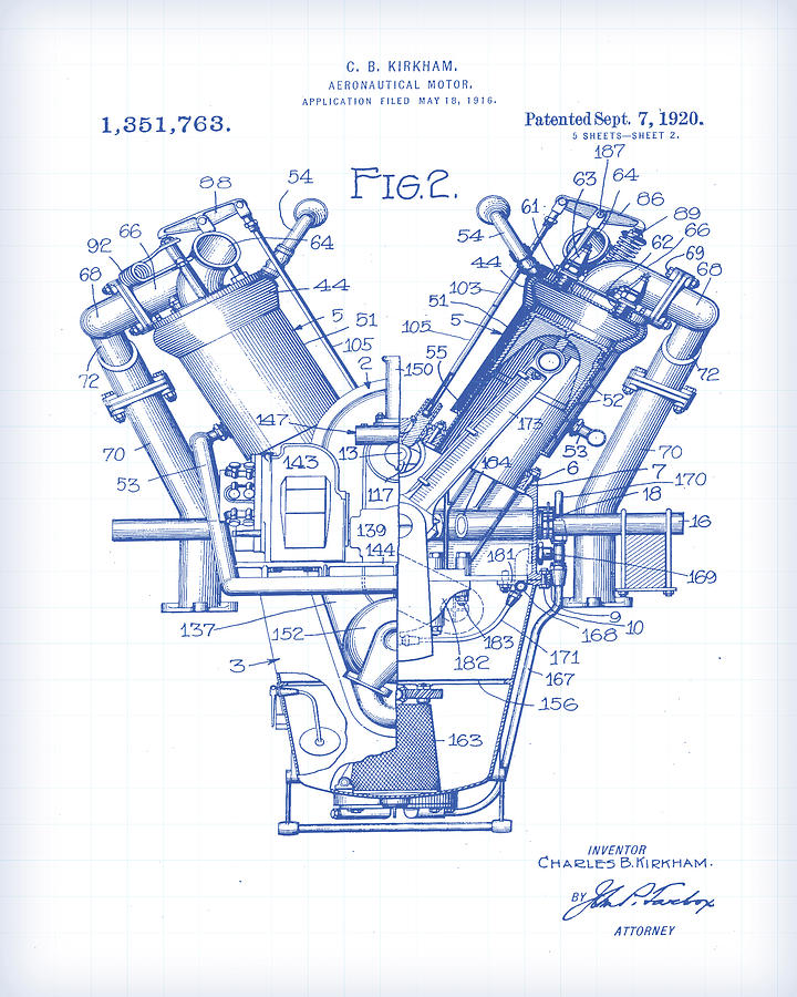 Aeronautical Motor Digital Art by Gary Grayson