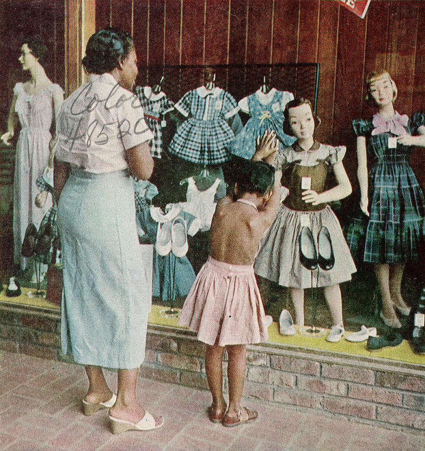 African American Ondria Thornton Window Photograph by Gordon Parks African American Ondria Thornton Window Photograph by Gordon Parks