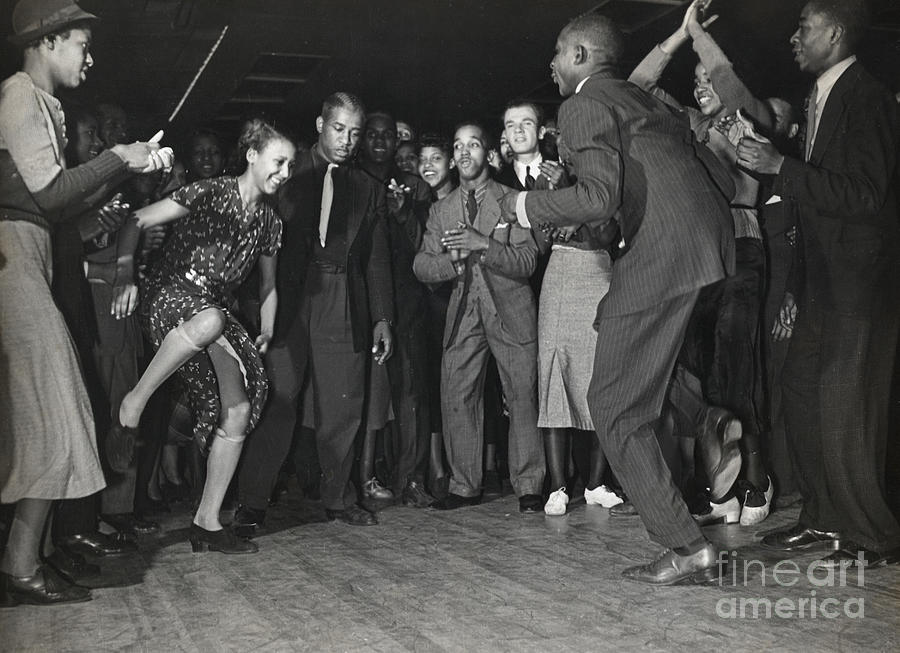 African Americans Dancing In Harlem Photograph by Bettmann