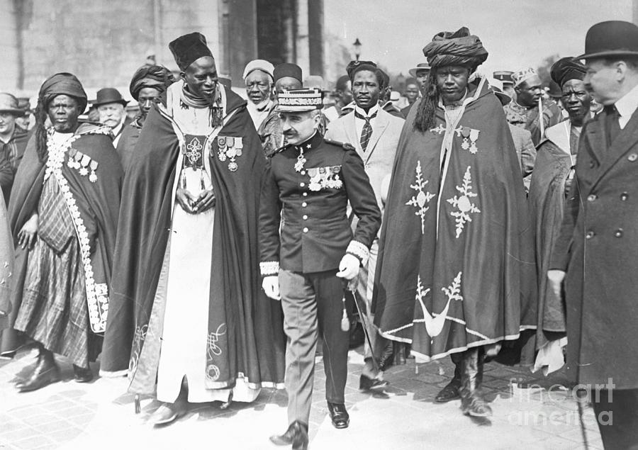African Chieftains Of French Colonies Photograph by Bettmann
