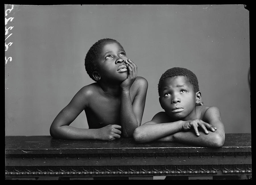 African Choirboys Photograph by London Stereoscopic Company