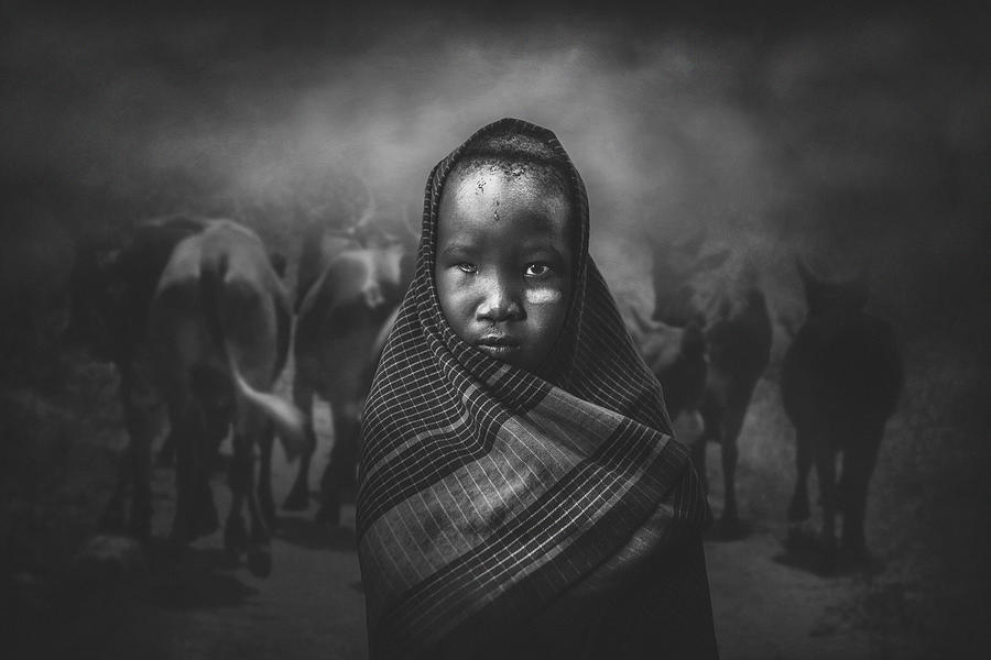 African Girl From Caro Photograph by Svetlin Yosifov