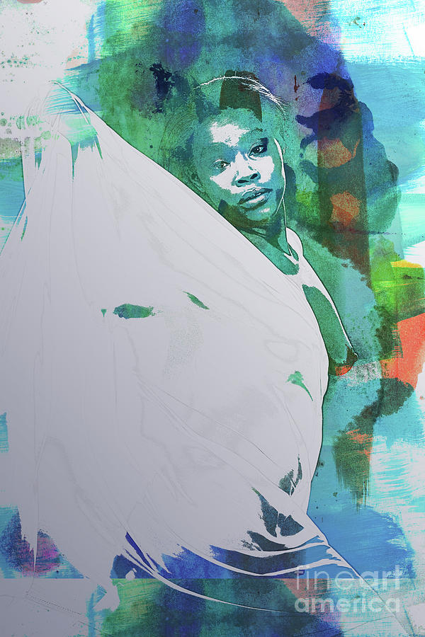 African Nude Girl Painting 1407 613 Photograph By Kendree Miller Pixels