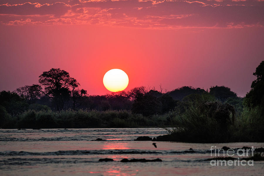 African Sunset 1 Photograph by Timothy Hacker