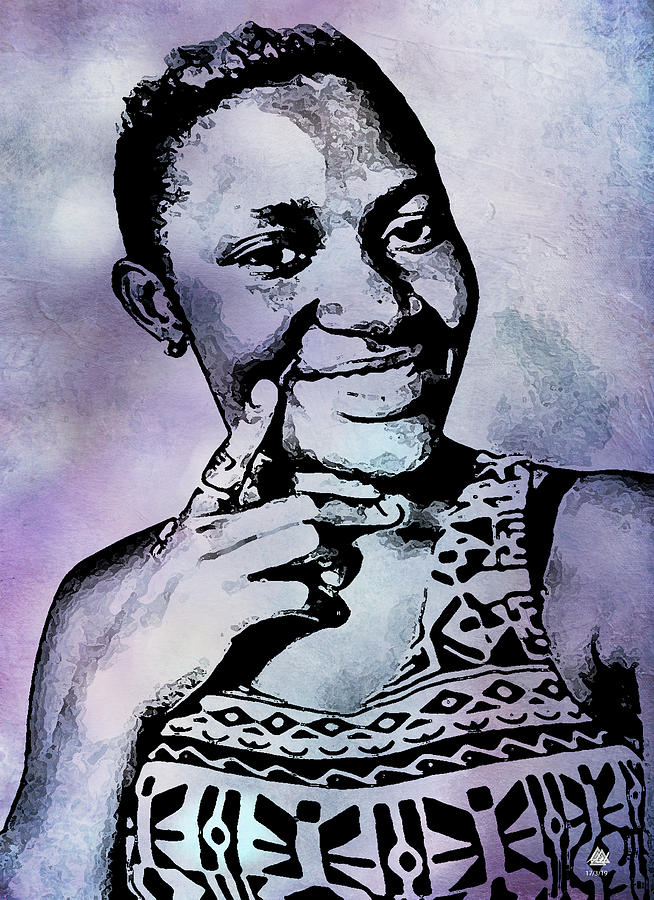 African Woman by Mel Beasley African Woman by Mel Beasley