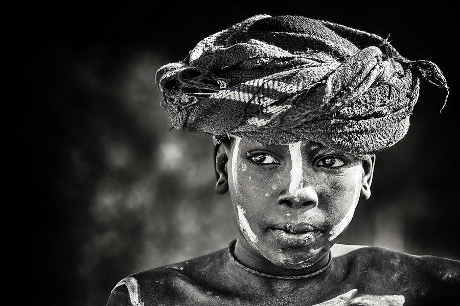 People Photograph - Africas Light by Piet Flour