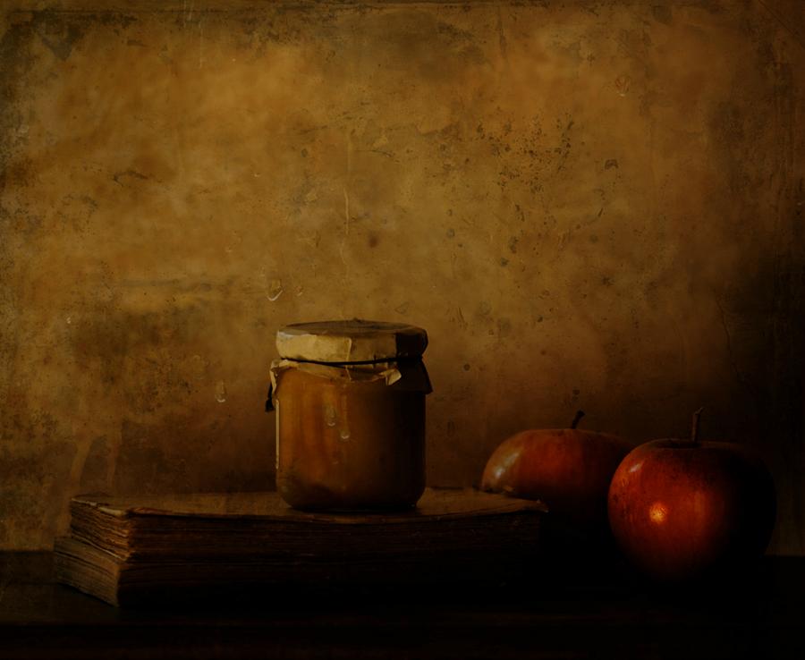 Book Photograph - After Apple-picking by Delphine Devos