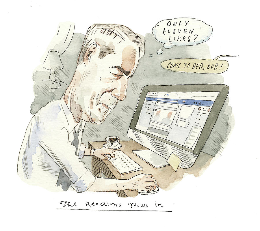 After the Mueller Report Painting by Barry Blitt