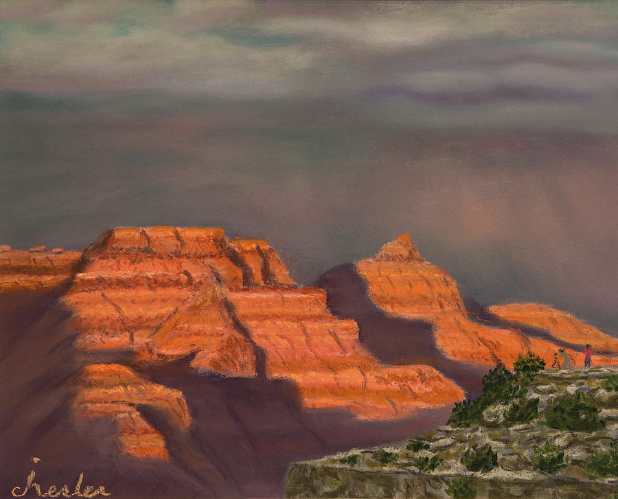 After the Rain Pastel by Jan Chesler