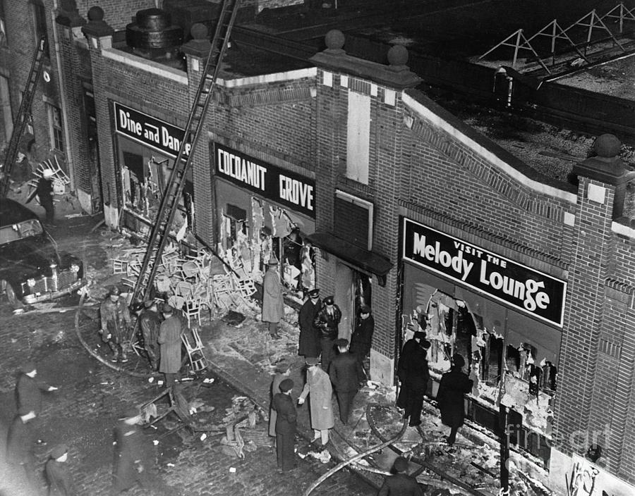 Aftermath Of Cocoanut Grove Fire Photograph by Bettmann