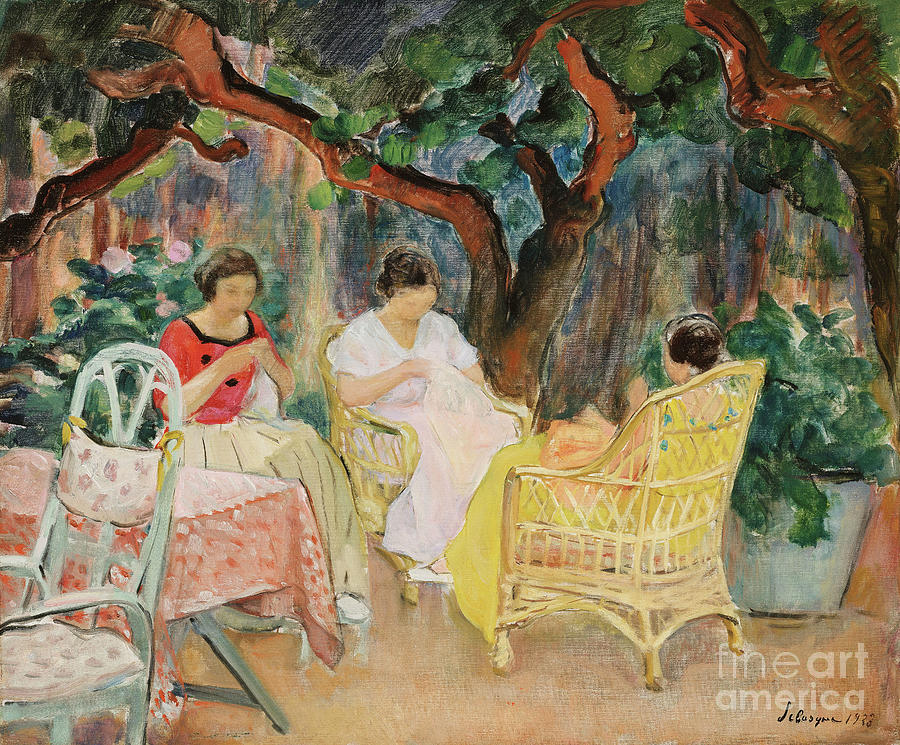 Afternoon Apres Midi, 1923 Painting by Henri Lebasque