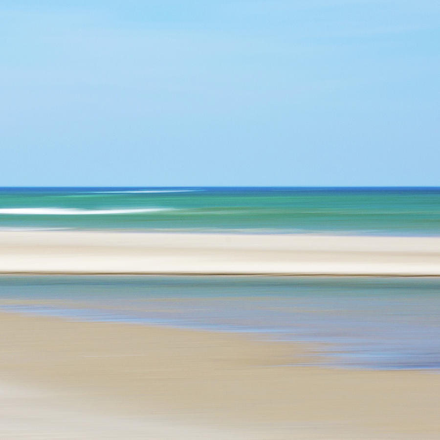 Abstract Photograph - Afternoon at The Spit   by Ann-Marie Rollo