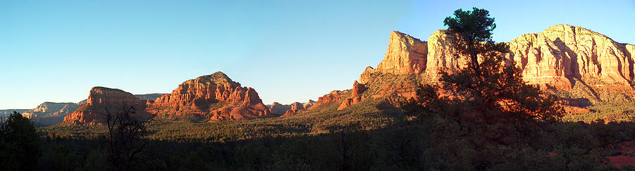 Afternoon Colors - Sedona Panorama Photograph by Stills