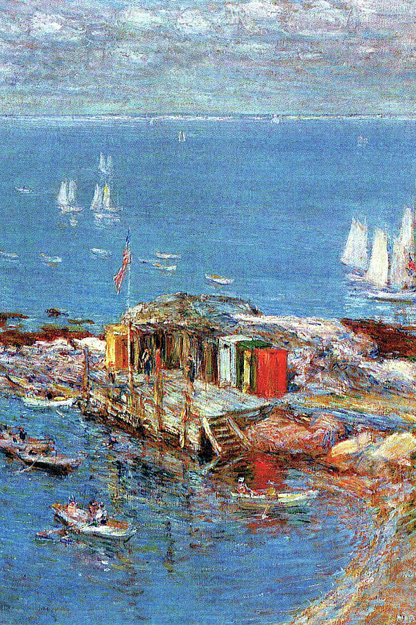 Afternoon in August Painting by Frederick Childe Hassam