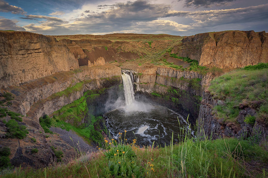 Afternoon Light at Palouse Falls Photograph by Kristen Wilkinson