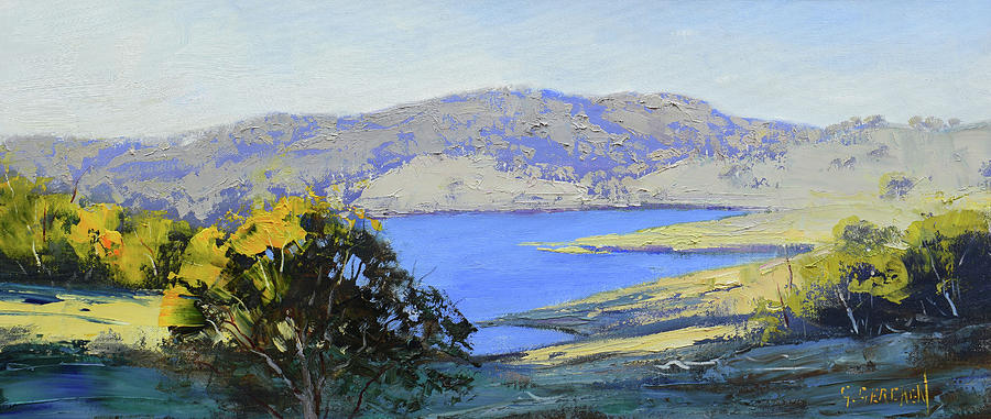Afternoon Light Lake Lyell Painting by Graham Gercken