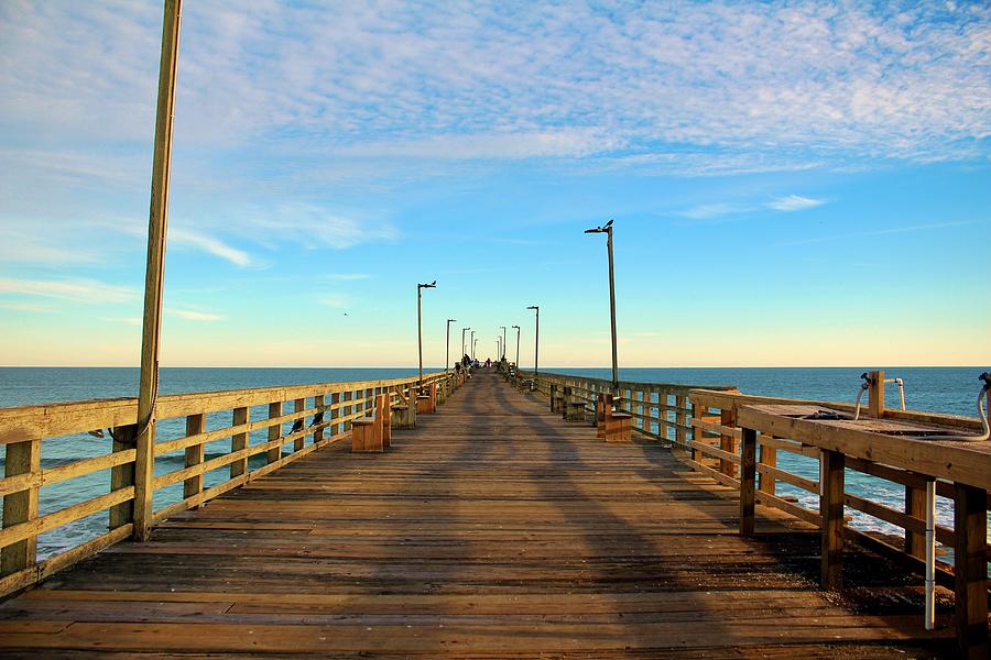 Afternoon On The Pier Photograph by Cynthia Guinn
