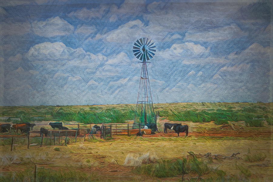 Ranch Photograph - Afternoon on the Ranch by Teresa Wilson