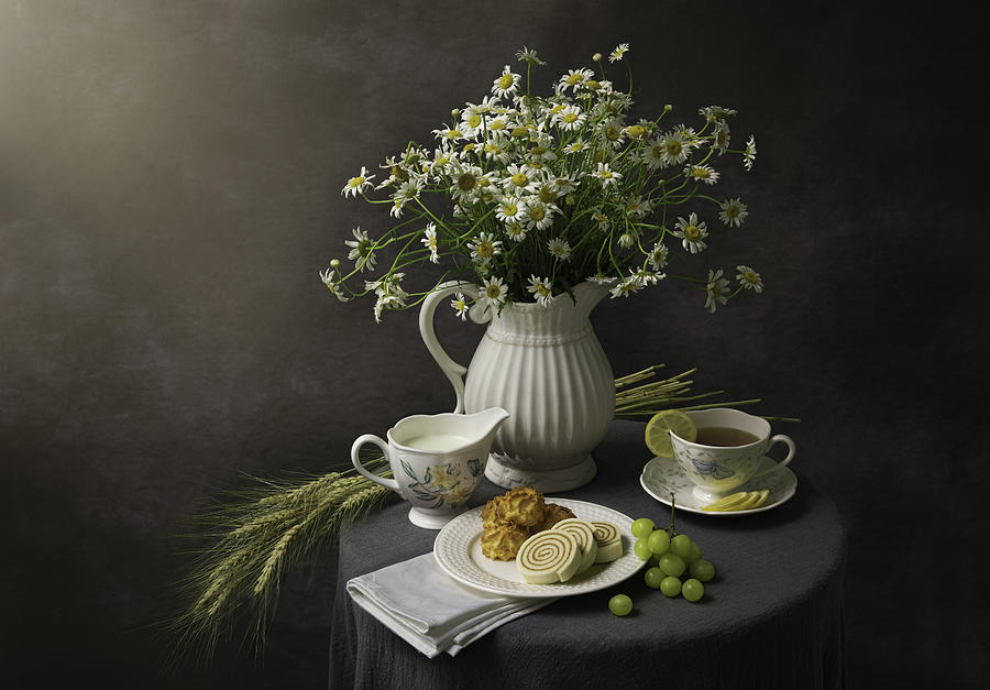 Tea Photograph - Afternoon Tea by Binbin Lu