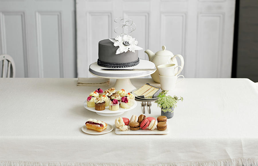 Afternoon Tea With Cake Photograph by Gareth Morgans