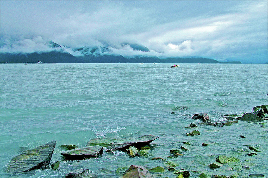 Afternoon Wind on Resurrection Bay Sunny Day on Resurrection Bay in Seward, Alaska  Photograph by Ruth Hager