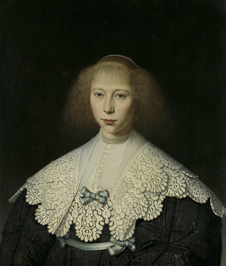 Agatha Geelvinck  Painting by Dirck van Santvoort