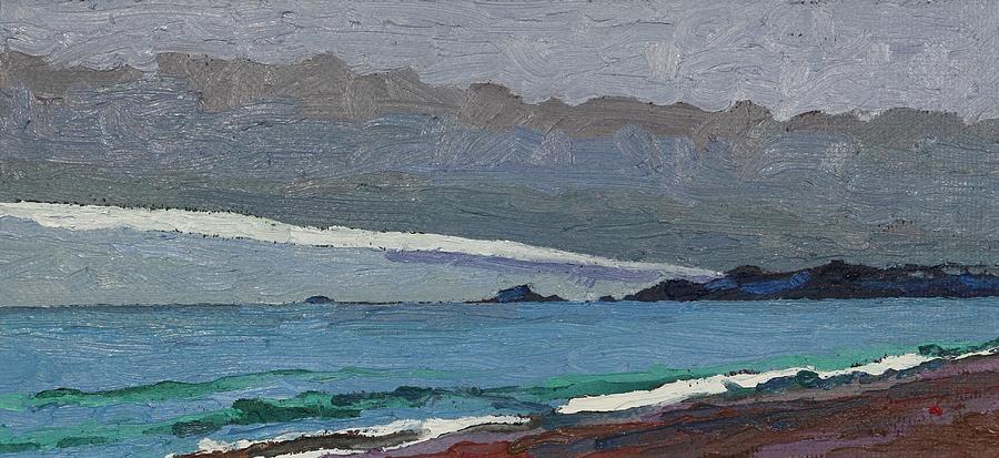 Agawa Headland Painting by Phil Chadwick