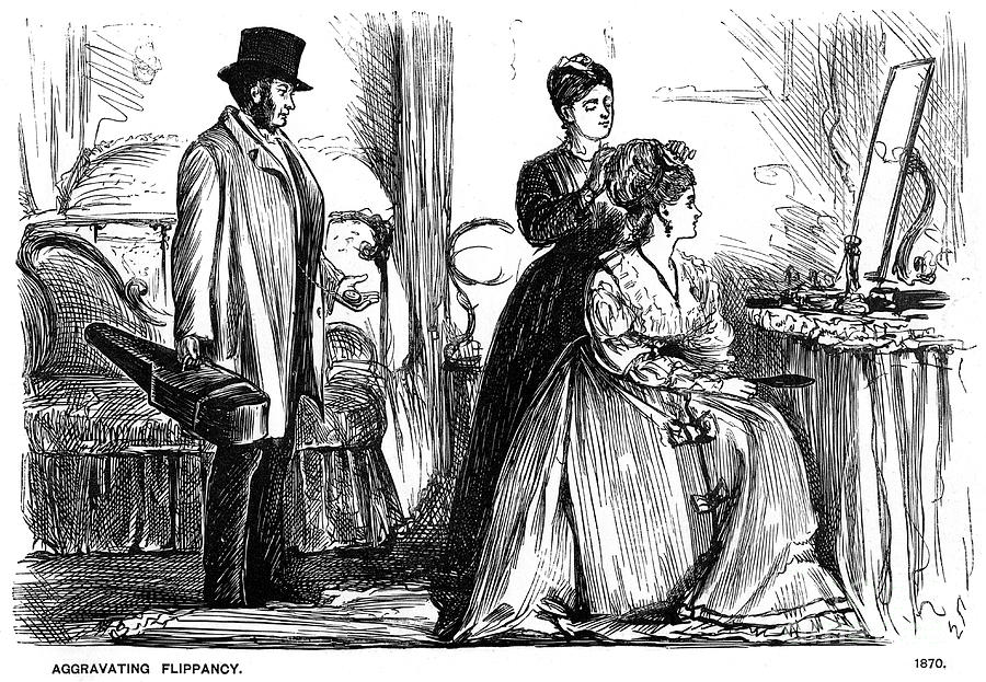 Aggravating Flippancy, 1870 1891 Drawing by Print Collector