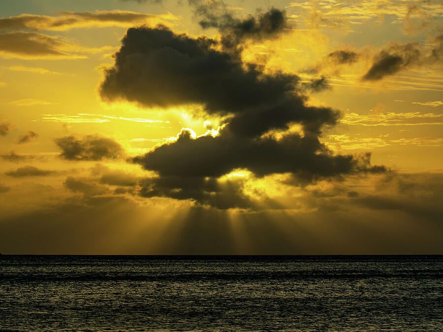 The Sky Meets the Earth ,South Pacific Sunset,Fiji Photograph by Leslie Struxness The Sky Meets the Earth ,South Pacific Sunset,Fiji Photograph by Leslie Struxness