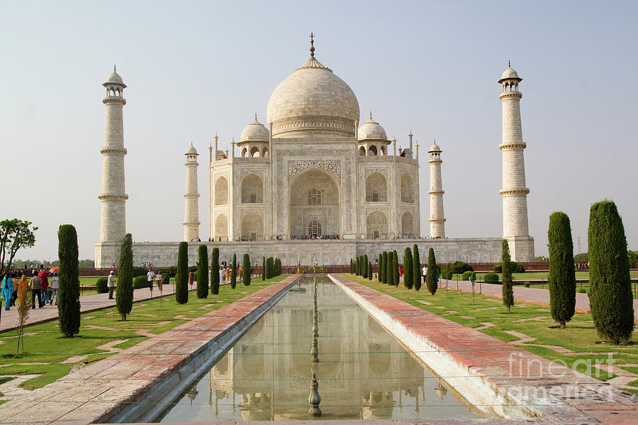Agra, The Taj Mahal a4 Photograph by Ohad Shahar