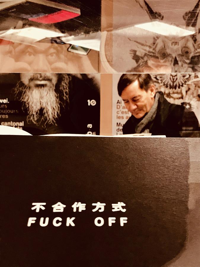 Abstract Photograph - Ai Weiwei Message To Some Politicians  by Funkpix Photo Hunter