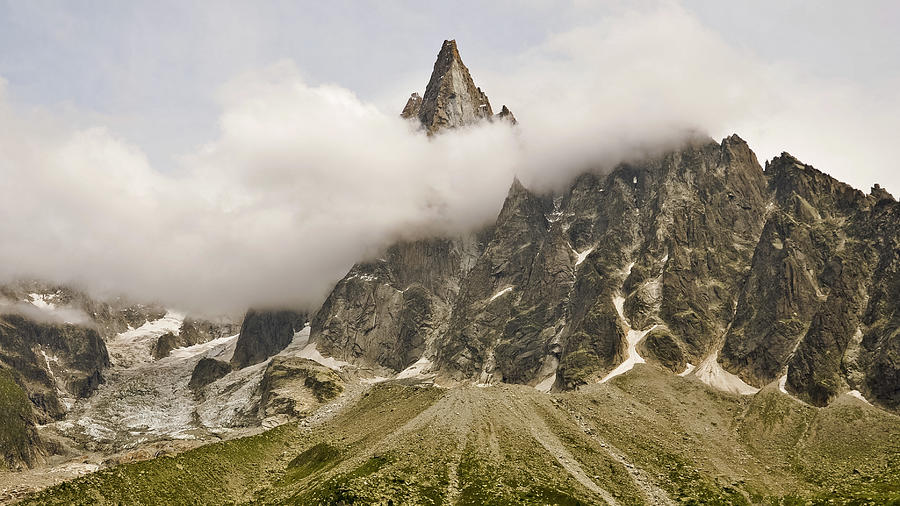 Aiguille Du Dru In Mont Blanc Massif Photograph by David Pérez
