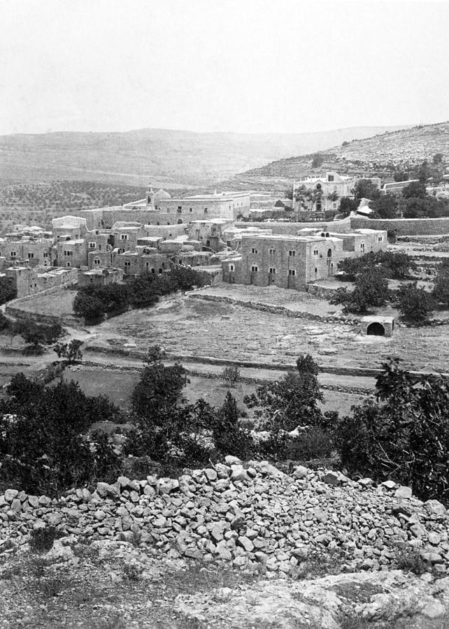 Ain Karem 1887 Photograph by Munir Alawi