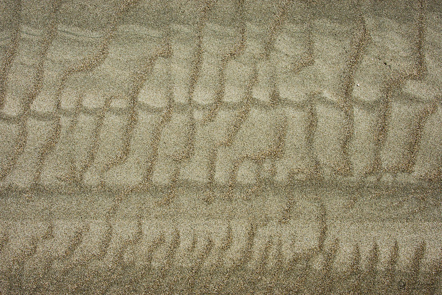 Sand Pattern Photograph - Air #3 by A C Auriemma Sand Pattern Photograph - Air #3 by A C Auriemma