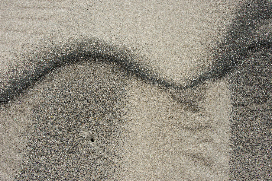 Sand Pattern Photograph - Air #4 by A C Auriemma Sand Pattern Photograph - Air #4 by A C Auriemma