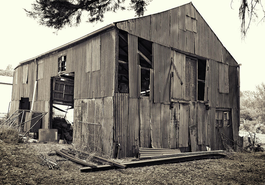 Barn Photograph - Air Conditioned by Wayne Sherriff