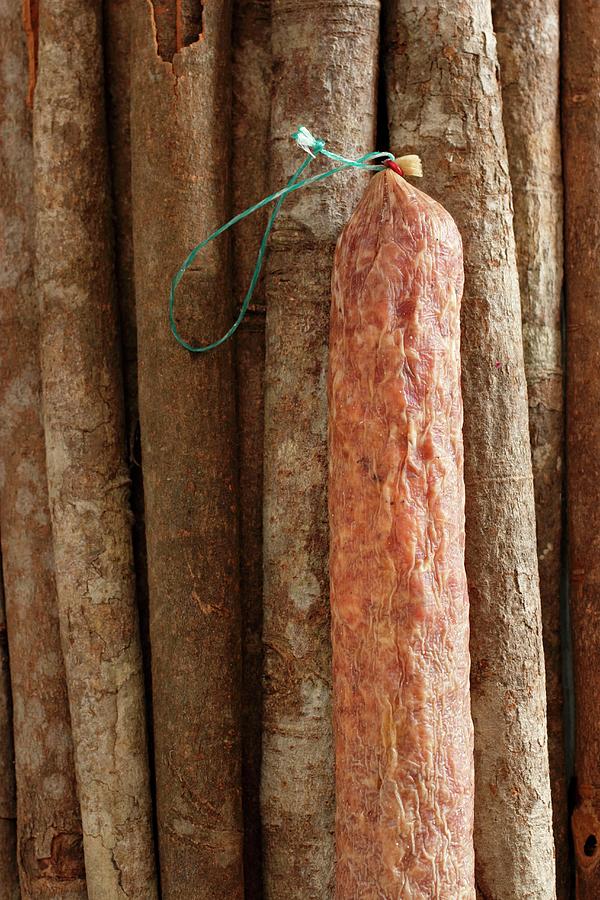 Air-dried Salami Photograph by Petr Gross