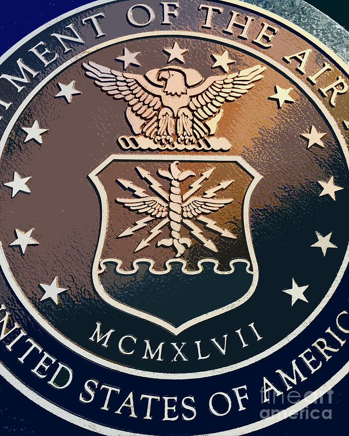 Air Force Emblem Photograph