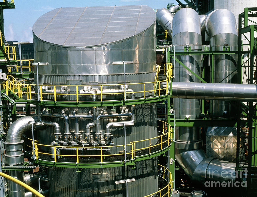 Air Pollution Control Plant At A Chemical Factory Photograph by Maximilian Stock Ltd/science Photo Library