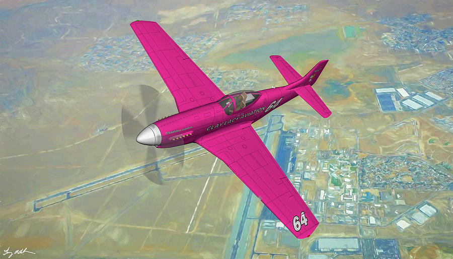 Air Racer - Oil by Tommy Anderson Air Racer - Oil by Tommy Anderson