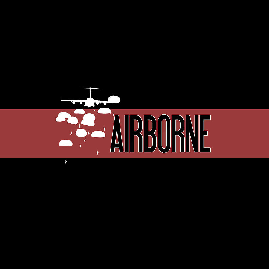 Airborne Digital Art - Airborne Jump by Jared Davies