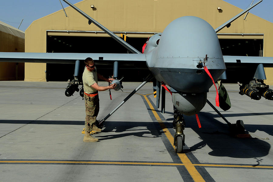 Bagram Airfield Photograph - Aircraft Armament Systems Specialist by Stocktrek Images Bagram Airfield Photograph - Aircraft Armament Systems Specialist by Stocktrek Images