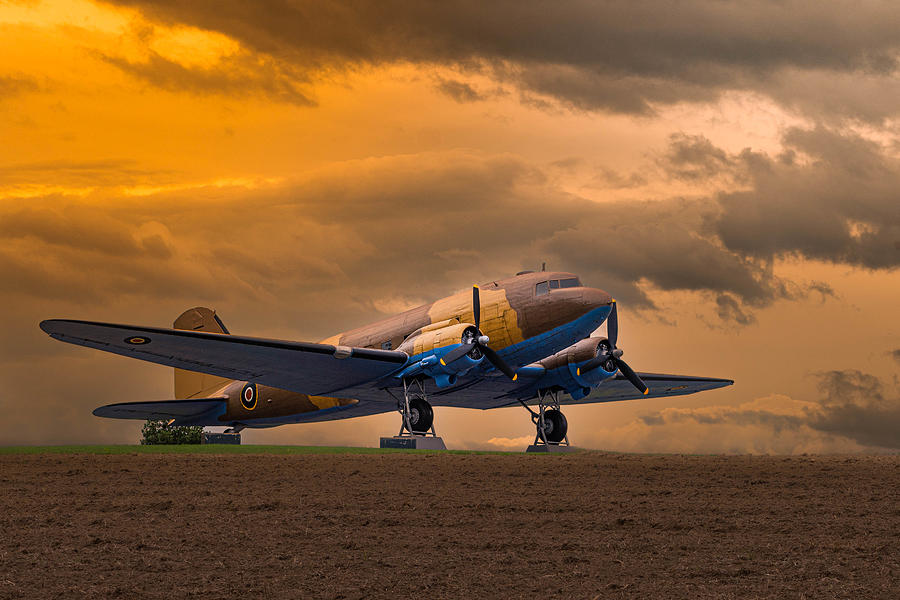 Airplane Douglas C-47 Photograph by Rade Malic | Pixels