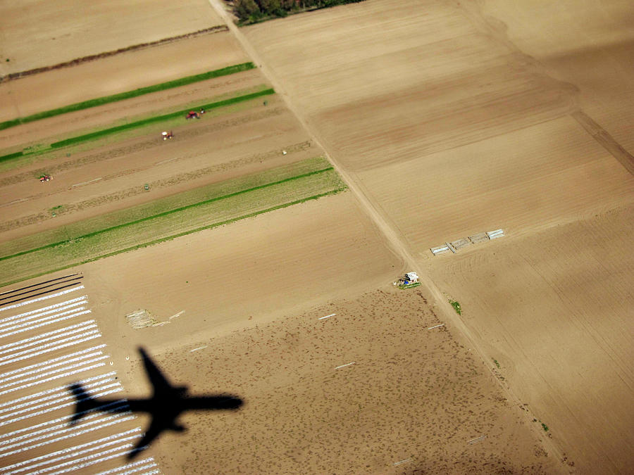 Airplane Shadow Photograph by Photo By Dasar
