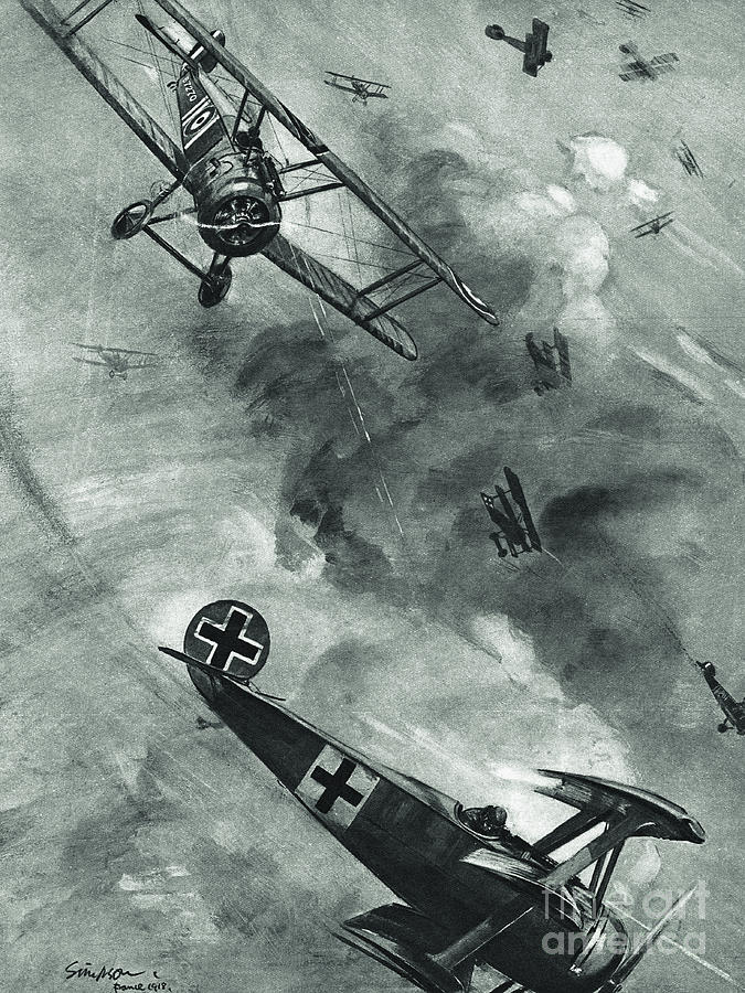 Airplanes Of World War One Photograph by Bettmann