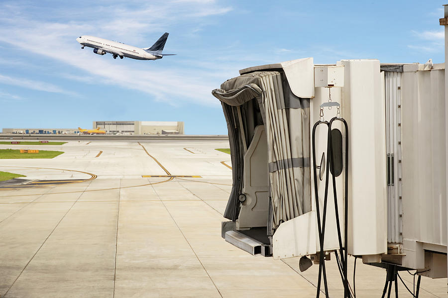 boarding gate in airport International Airport